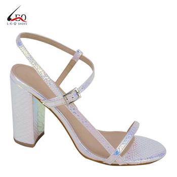 Thick Heel Sandals  Girls High Heel Shoes With Thin Belts For Pretty Beauty And Best Price