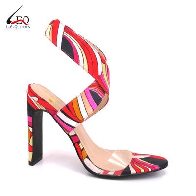 Ladies And Women Stiletto Heels Sandals Shoe With Unique High Heel Shoes